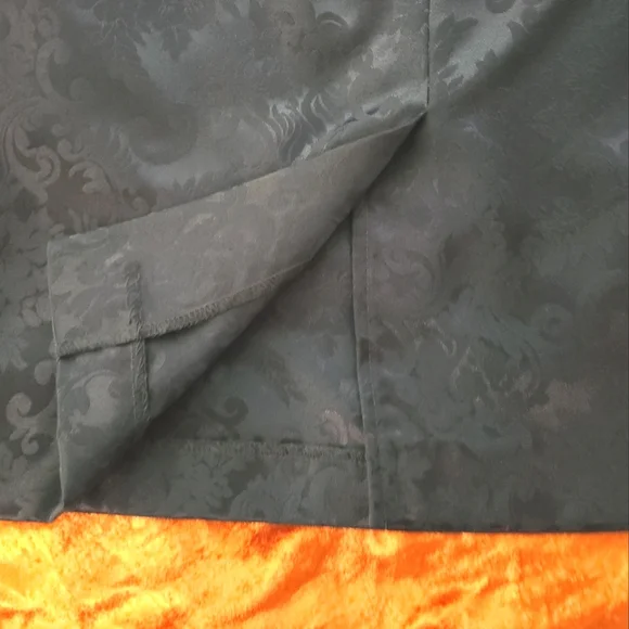 Scott McClintock Vintage 1980s Blue High Rise Floral Satin Mini Skirt - Picture 11 of 11